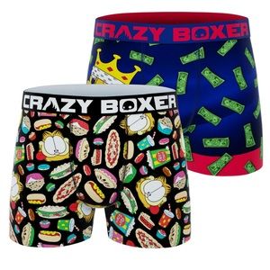 🍕🌭Garfield Crazy Boxer 2-Pack🌭🍕